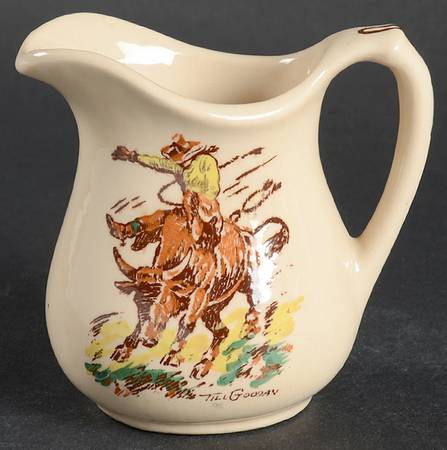 Rodeo Mini Creamer by Wallace (American)