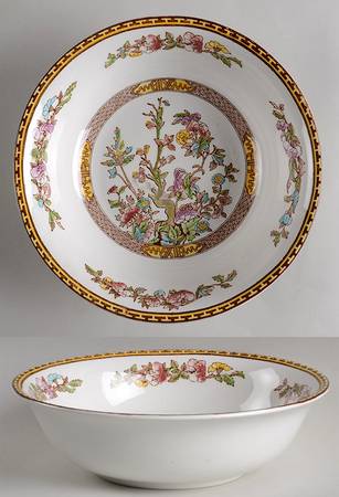 Indian Tree 8" Round Vegetable Bowl