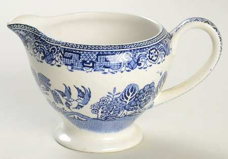 Old Willow Blue (No Trim) Creamer