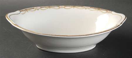 B9059 9" Oval Vegetable Bowl by Warwick