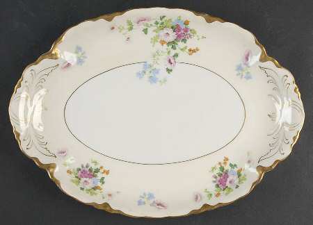 C2047 15" Oval Serving Platter by Warwick