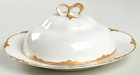Chateau Round Covered Butter