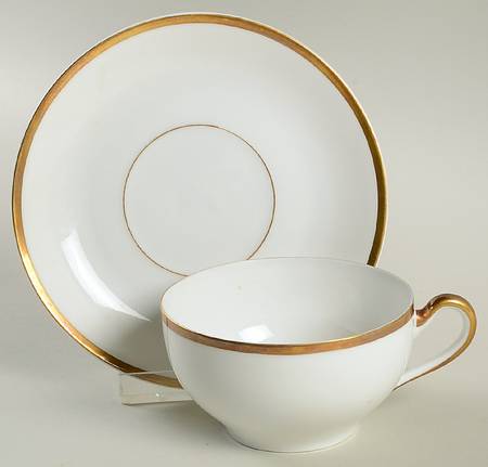 WCH1 Flat Cup & Saucer Set by Wittelsbach