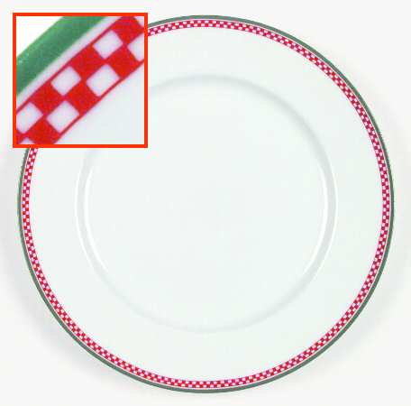 American Bistro Red and Green by Woodmere