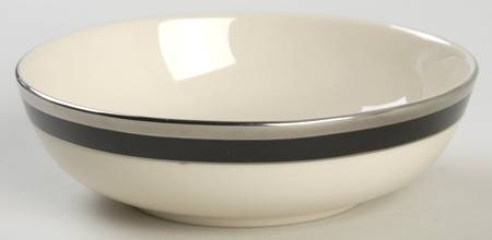 Silver Halo Fruit/Dessert (Sauce) Bowl by Woodmere