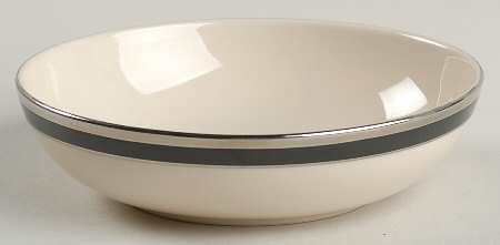 Silver Halo Coupe Cereal Bowl by Woodmere