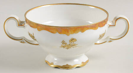 17010 Footed Cream Soup Bowl