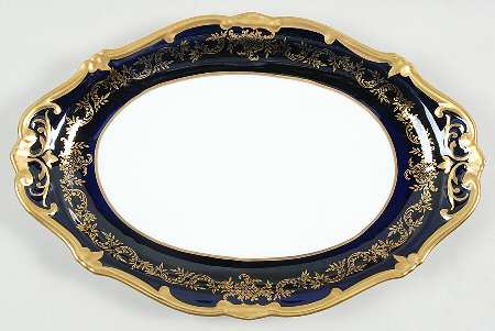 20003 (Katharina Shape) 14" Oval Serving Platter