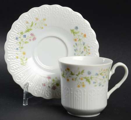 Marseille Flat Cup & Saucer Set