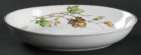 Autumn 10" Oval Vegetable Bowl