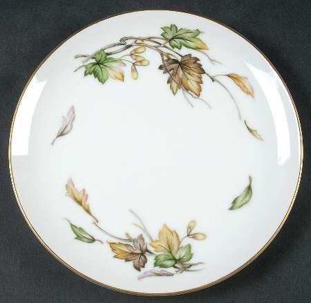 Autumn Bread & Butter Plate