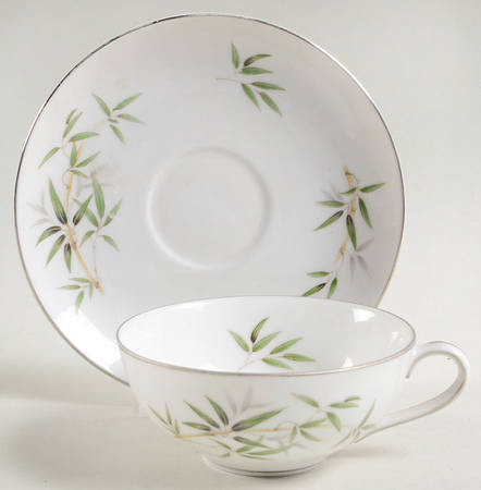 Flat Cup & Saucer Set