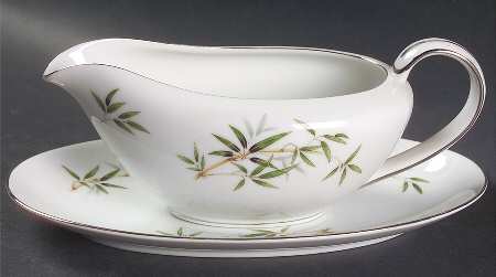 Bamboo Gravy Boat & Underplate