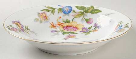 Blue Bells Rim Soup Bowl