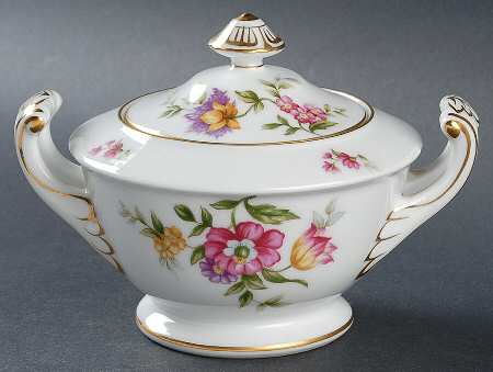 Blue Bells Sugar Bowl & Lid