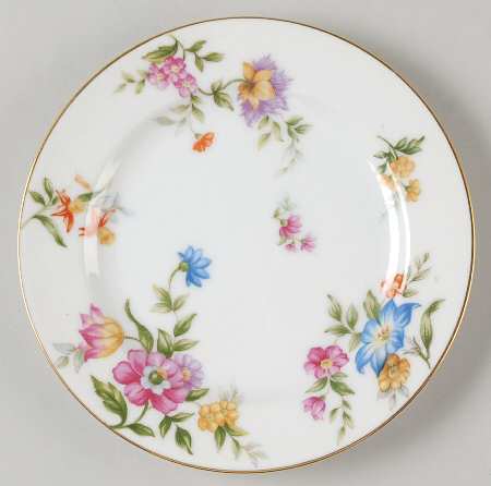 Blue Bells Bread & Butter Plate