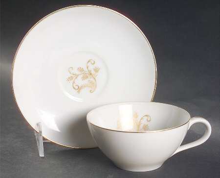 Carlton Flat Cup & Saucer Set by Wentworth