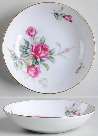 Cameo Rose Fruit/Dessert (Sauce) Bowl by Wentworth