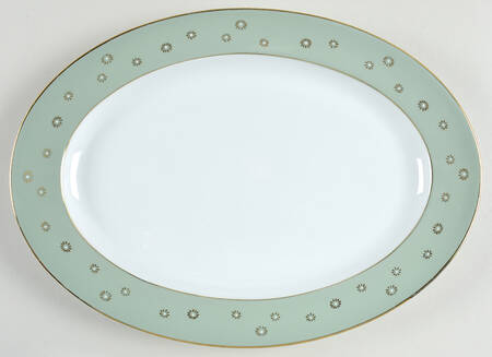 Celadon 14" Oval Serving Platter