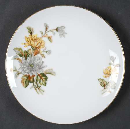 Chrysanthemum Bread & Butter Plate