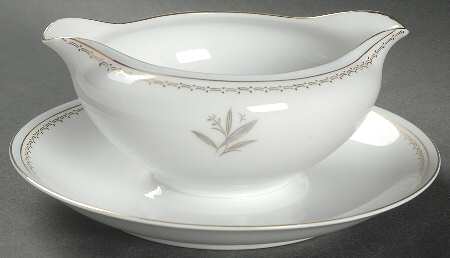 Deauville Gravy Boat with Attached Underplate