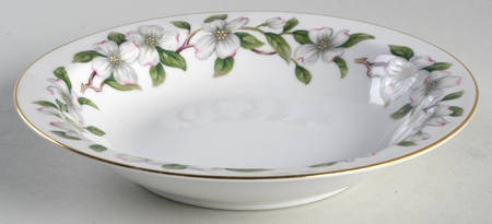 Dogwood Rim Soup Bowl