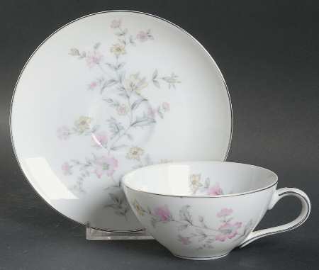 Dover Flat Cup & Saucer Set