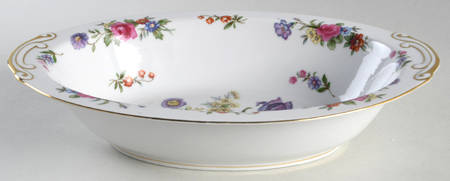 Dresden 10" Oval Vegetable Bowl
