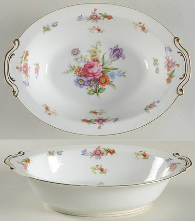 Dresdona 11" Oval Vegetable Bowl