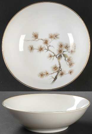 Golden Pine Coupe Cereal Bowl