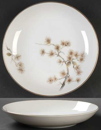 Golden Pine Coupe Soup Bowl