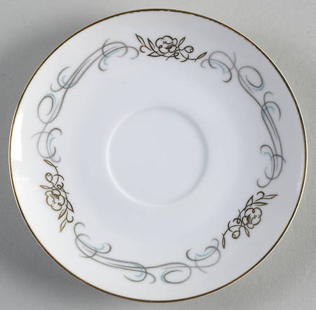 Golden Scroll Saucer