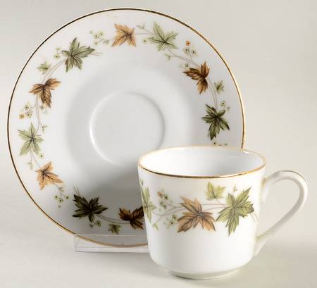 Hawthorne Flat Cup & Saucer Set