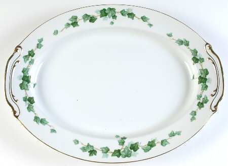 Hedera 16" Oval Serving Platter