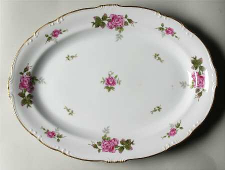 Hilda 16" Oval Serving Platter