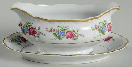 Marguerite Gravy Boat & Underplate