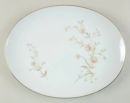 Mariposa 14" Oval Serving Platter