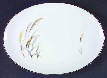 Pampas 12" Oval Serving Platter