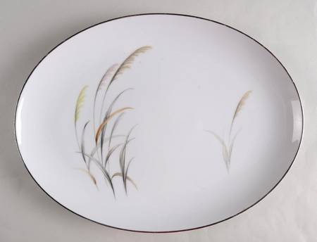Pampas 14" Oval Serving Platter