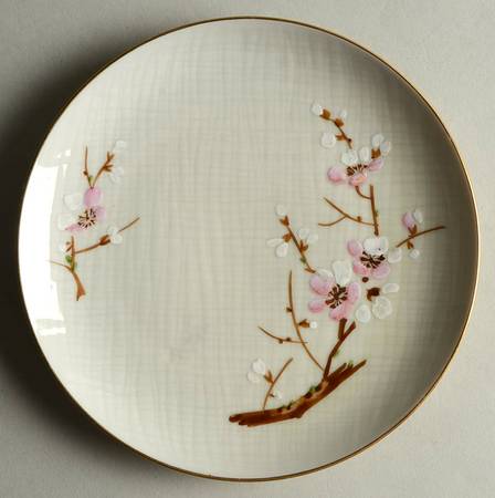 Peach Blossom Bread & Butter Plate