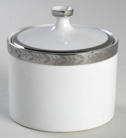 Platina Sugar Bowl & Lid