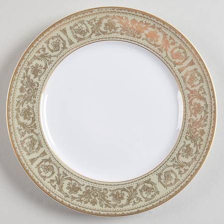 Regency Green (Imperial Wentworth Backstamp) Bread & Butter Plate