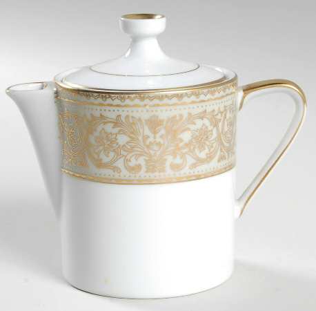 Regency Green (Imperial Wentworth Backstamp) Creamer & Lid