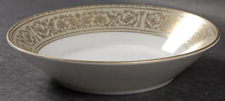 Regency Green (Imperial Wentworth Backstamp) Fruit/Dessert (Sauce) Bowl
