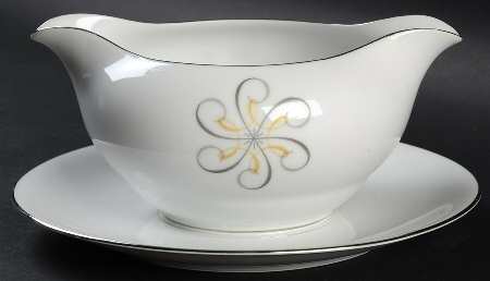Rhapsody Gravy Boat with Attached Underplate