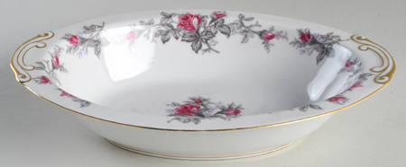 Roxanne 10" Oval Vegetable Bowl
