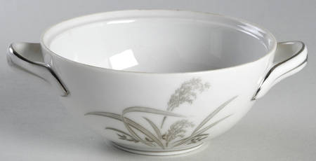 Silver Wheat Sugar Bowl No Lid