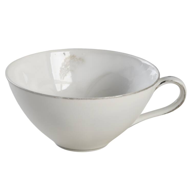 Silver Wheat Flat Cup