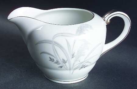 Silver Wheat Creamer