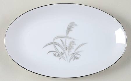 Silver Wheat Relish/Gravy Underplate